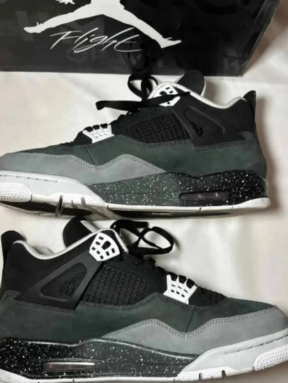 Nike Air Jordan 4 Retro Fear 2024 Men's Shoes